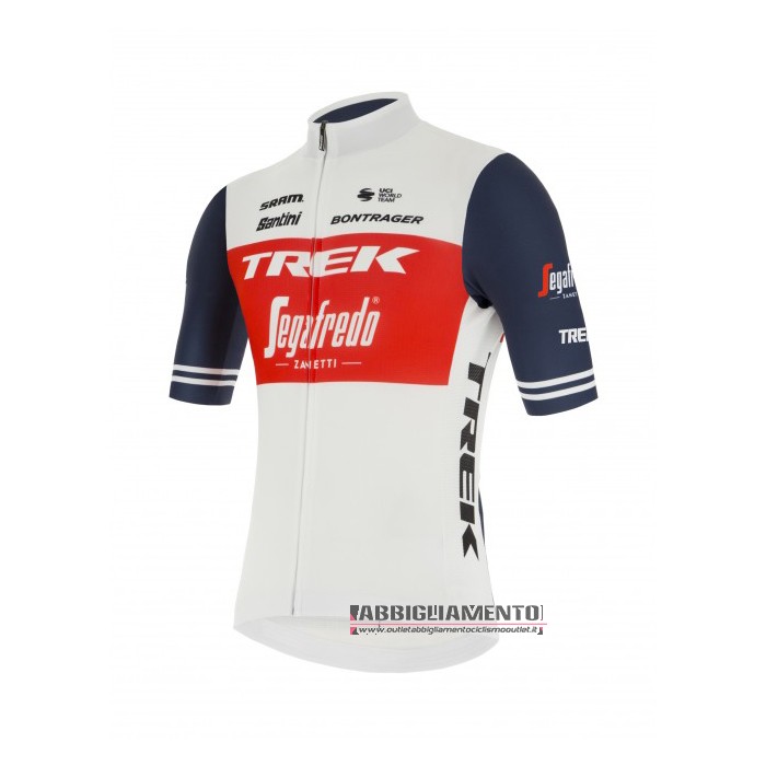 Abbigliamento Trek Segafredo Manica Corta e Pantaloncino Con Bretelle 2021 Bianco Scuro - Clicca l'immagine per chiudere